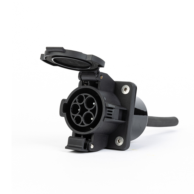  AC SAE J1772 Type 1 Vehicle Side EV Connector Socket Inlet