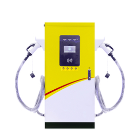 120KW DC Fast EV Charging Station with CCS2 Double Gun and for Commercial Project