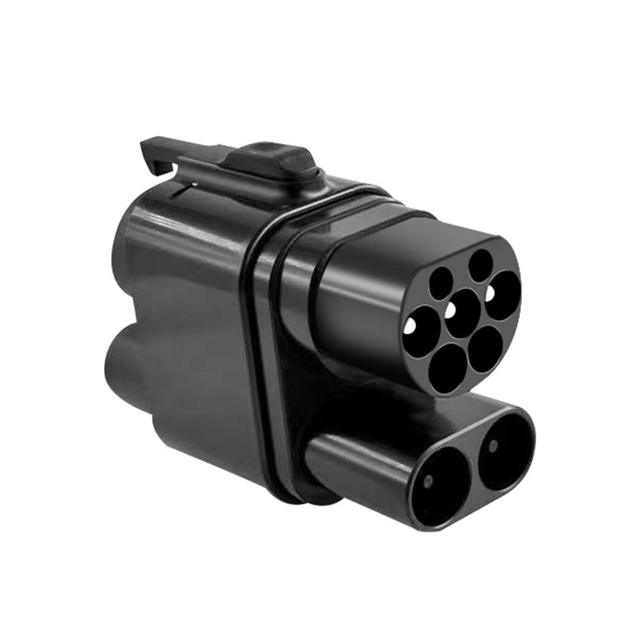 Safe and Reliable CCS2 to CCS1 Compatibility DC Fast Charger Adapter 