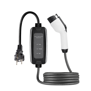 1Phase 7.3kW 6A-32A Current Adjustable CEE Schuko Plug 5M Length Model 2 Portable EV Charger with CE Certificate