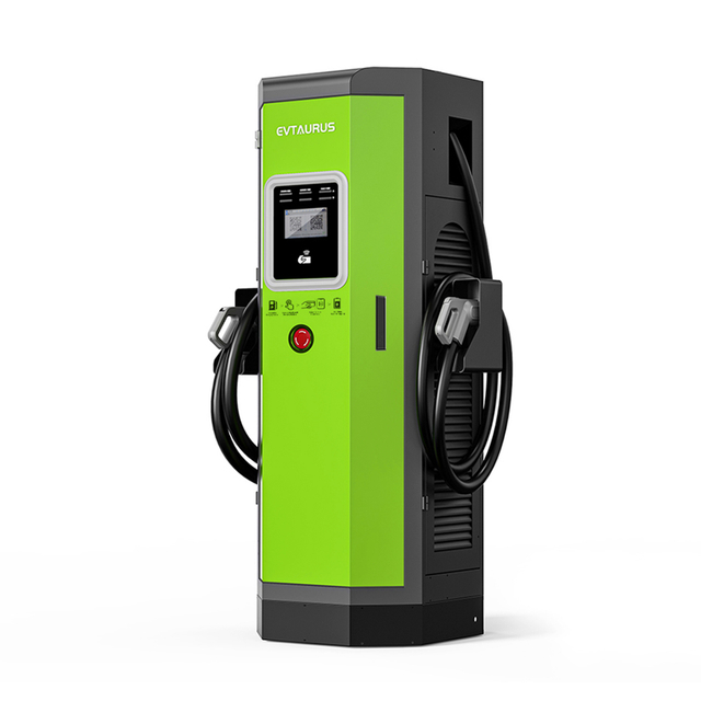  Eco-Friendly 60KW 120KW DC CCS2 GBT Double guns High-Performance EV Charging Station for Home and Commercial Use