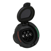Type 2 IEC 62196-2 Socket / Outlet Single/Three Phase (16A/32A) for EV Charger