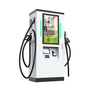 60KW 90KW 120KW DC Advertising Screen EV Charger Commercial OCPP1.6J Ethernet/4G DC Electric EV Car Charger EV DC Charging Station