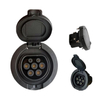 Type 2 IEC 62196-2 Socket / Outlet Single/Three Phase (16A/32A) for EV Charger