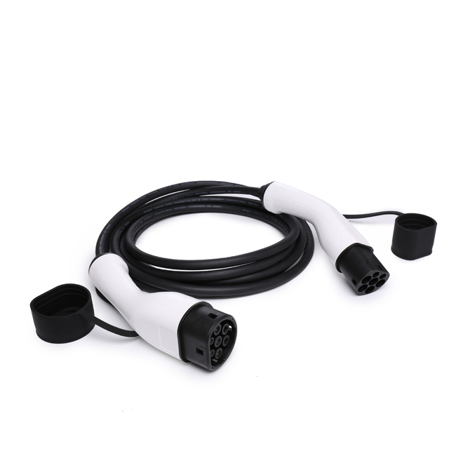 Type 2 Three Phase EV Charging Cable（32A 22kW）With 5m Cable IEC 62196-2 To IEC 62196-2 Mode 3 EV Charging Cable