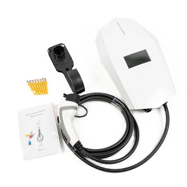 EVTAURUS JT10 Basic EV Charger（16A 32A 7.2kW 11kW 22kW）with 20ft SAE J1772 & IEC 62196-2 Plug